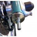 Corse Dynamics Billet Chain Adjuster Bolt Covers for Ducati Sport Classic